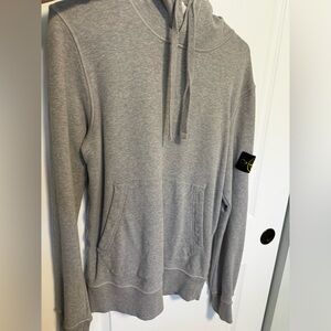 Stone Island grey hoodie
